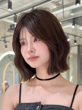 ロンドブルーム 天神大名店(Lond Bloom) 10代20代30代韓国ボブ髪質改善切りっぱなしボブ似合わせカット