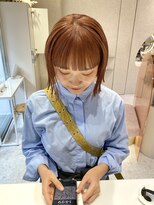 マイル 渋谷(mile)&nbsp;ブリーチ1回柔らかオレンジ