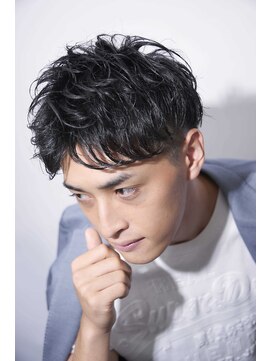 ラヴィ ニュー 両国店(LAVIE NEW) 爽やか黒髪ショートアップバンクツイストスパイラルショート