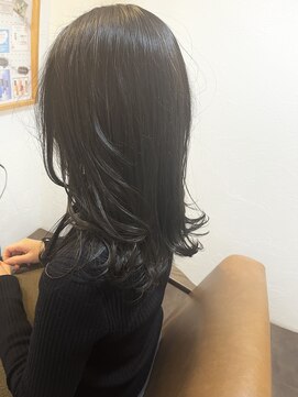 スーリール 赤坂店(Sourire) レイヤー/ロング/髪質改善/３０代