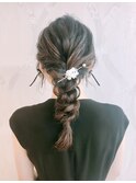 結婚式【あみおろし】ヘアセット