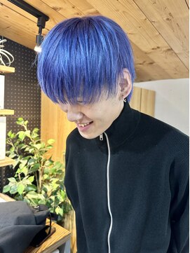 キラ 原宿(KILLA) #ダブルカラー#ケアブリーチ#ハイトーン#紫#ラベンダー#パープル