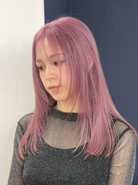 ニコ トウキョウ 渋谷(nico TOKYO) ピンクラベンダーダブルカラーケアブリーチハイトーン
