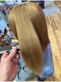 髪質改善ストレート