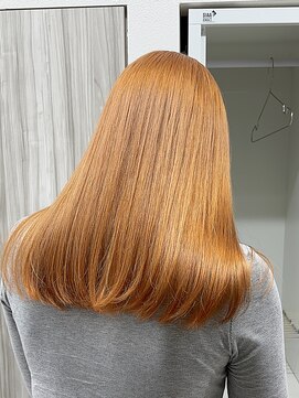 エトワール(ETOILE) 神戸三ノ宮ハイトーンブリーチオレンジベージュ