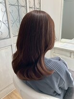 ルシードスタイル グローバルディー 稲毛店(LUCIDO STYLE GLOBAL.D)&nbsp;くびれセミディ20代30代40代髪質改善オージュア白髪染め稲毛駅