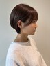 【人気NO1】　小顔似合わせカット+透明感カラー+トリートメント　