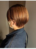 【似合わせ】　大人女性に人気！丸みショートボブ♪