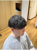 相馬市美容室、波巻きスパイラル