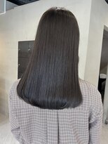 ヘアー アイス ルーチェ(HAIR ICI LUCE)&nbsp;ブリーチなし透明感カラーラベンダーグレージュ夏カラー/今枝
