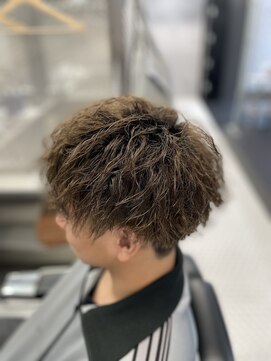 リプレイ 草津店(RIPLAY) スペインカール/スパイキーショート/ブルーブラック/草津