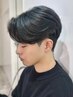 《men'sのメンテナンス》ツーブロックの刈り上げのみカット ￥2200