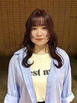 ビーハイブ 仙台駅前店(Behive)&nbsp;フェイスレイヤー×暖色カラー×ロング