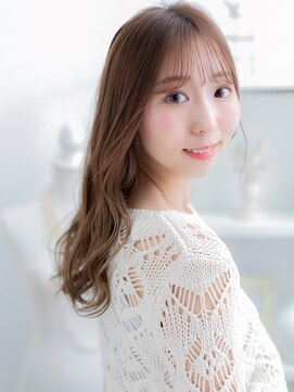 モッズヘア 越谷(mod's hair) ベージュカラー外国人風エアウェーブパーマc7越谷20代30代40代