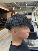 MEN’S HAIR/波巻ツイストスパイラル/フェザーパーマ/眉毛/渋谷
