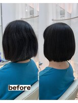 シゲ 自由が丘店(SHIGE) 白髪染めも髪質改善カラーでマイナス10歳40代50代グレイカラー