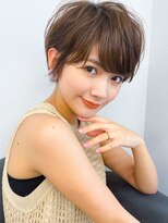 ヘアープロデュース ラピセット 松山(Lapset)&nbsp;春のイメチェン◎小顔見せピンクベージュショート