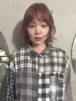 キャロルガーデンズ ボコカ 表参道(Carroll Gardens bococa)&nbsp;ピンクブラウン×ラフウェーブボブ