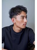 men'shair/波巻きツイストスパイラル/ニュアンスパーマ