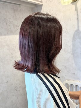 ディーヴァヘアーエズ(DIVA hair Eze) ブリーチなしカラーでつくる大人可愛いラベンダーピンク