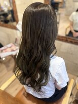 ヘアサロン アプリ(hair salon APPLI)&nbsp;SNSで人気◎透明感オリーブグレージュ