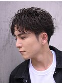 渋谷アクティブショートルーズショートパーマツイストパーマ緩め