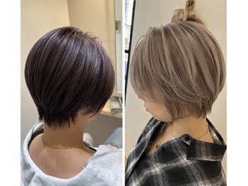 シェルバイコソラ(SHELL by kosora)の写真/【牧落駅徒歩1分】フォルム＆艶重視の高度なカット技術★乾かすだけでふんわりまとまるからキレイ長続き♪