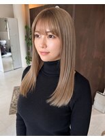 零秒女髪 千里丘店&nbsp;透明感溢れる上品な髪質改善ロングヘア艶髪美髪髪質改善カラー