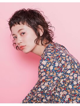 ニル(NiL) 【NiL】ピンクアッシュ　×　ショートパーマ