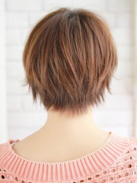 ヘアメイク ナル(hair make nalu) 無造作ナチュラルショートヘアー