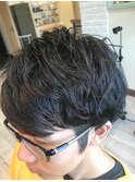 オフィスもOK！くせ毛風パーマ
