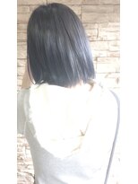 ヘアーデザインレコロ(hair design RECOLO)&nbsp;ダークブルー ￥６０００