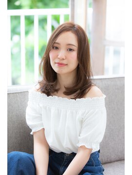 アドラーブル 長岡リップス旭岡店(adorable) 無造作ロブ★フェアリーCカーブ