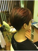 襟足すっきりショート