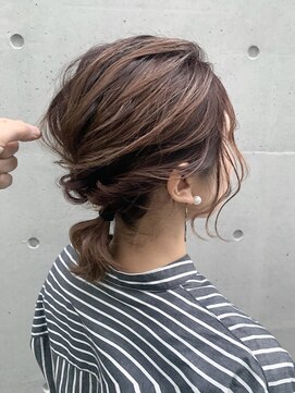 アンドヘアー 西葛西(&-HAIR) 大人可愛い☆結婚式やイベントにお呼ばれ小顔アレンジ♪2019