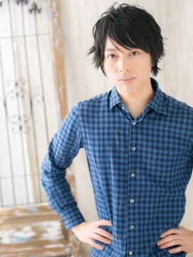 モッズヘア メン 南越谷南口店(mod's hair men) マッシュウルフ無造作ショートF