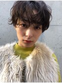 【LANY 横浜】外国人風ゆるパーマ×マットブラウン
