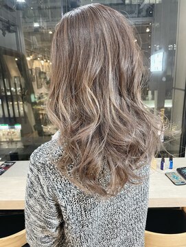 ヘアーワークス ヘルム 渋谷店(HAIR WORKS HELM) [HELM渋谷］ふんわりカールヘルシースタイルショコラアッシュ49