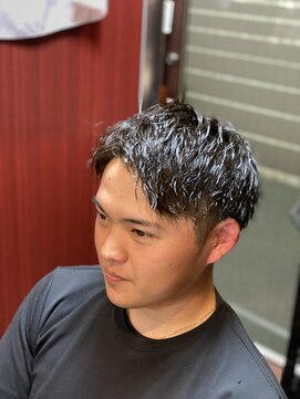 ヒロギンザ 新橋日比谷口店(HIRO GINZA) ソフトツイストパーマ 新橋/日比谷/理容室/床屋