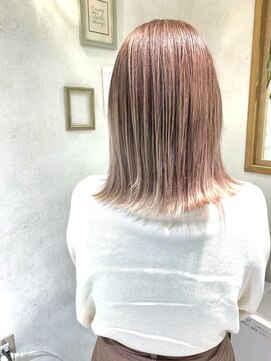 カルテット(Quartett) 【Quartett】イルミナダブルカラーピンクベージュグラデーション