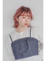 ヘアー アイス 御器所本店(HAIR ICI) オレンジメイク×酸性パーマ