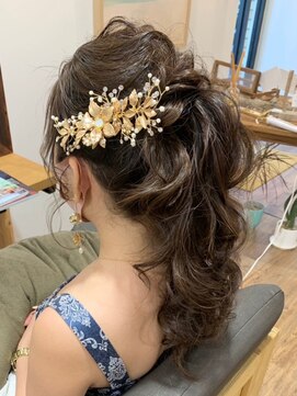 ティダスマイル(tida smile) ヘアアレンジお客様スタイル