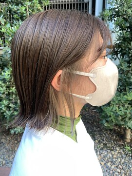 フラット 千葉(Flat.) イヤリングカラー【千葉】【髪質改善】