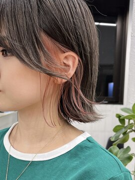 キラ 原宿(KILLA) インナーカラーイヤリングカラーダークアッシュイメチェンモード