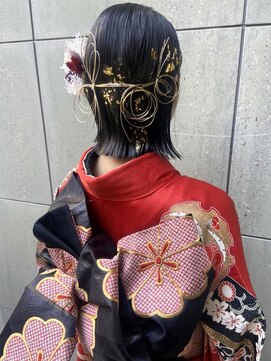 キコ 天神大名西通り店(kico) 2022年成人式着付け担当SAYAKA