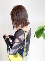 ヘアサロン セロ(Hair Salon SERO)&nbsp;安定のかわいさ_束感_切りっぱなしボブ