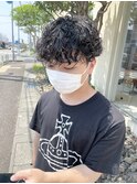 スパイラルパーマ
