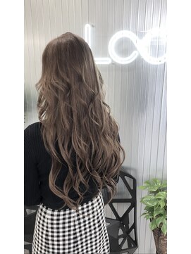 ループ(LOOP) milk tea beige seal extension