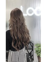 ループ(LOOP) milk tea beige seal extension