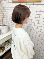 リール(THE RIRE.)&nbsp;＊THE  RIRE. ミニボブ×ピンクブラウン＊